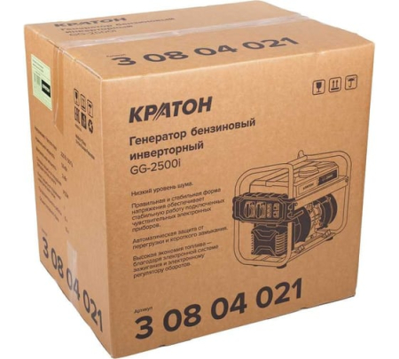 Бензиновый генератор КРАТОН GG-2500i фото