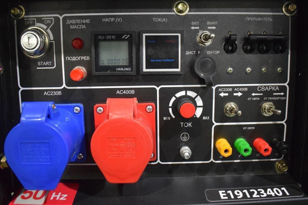 Дизельный сварочный генератор ТСС DGW 7.0/250ED-R3 026497 2-х тактный фото