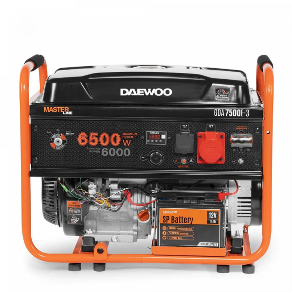 Бензиновый генератор DAEWOO GDA 7500E-3 Бензиновый генератор DAEWOO GDA 7500E-3 фото