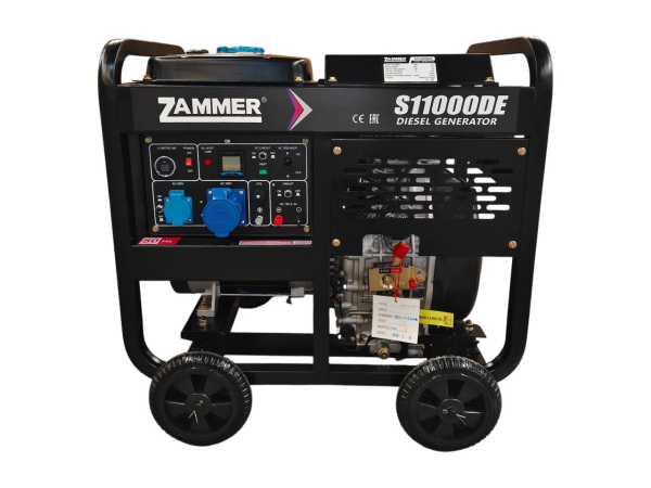 Дизельный генератор Zammer S11000DE S11000DE портативный фото