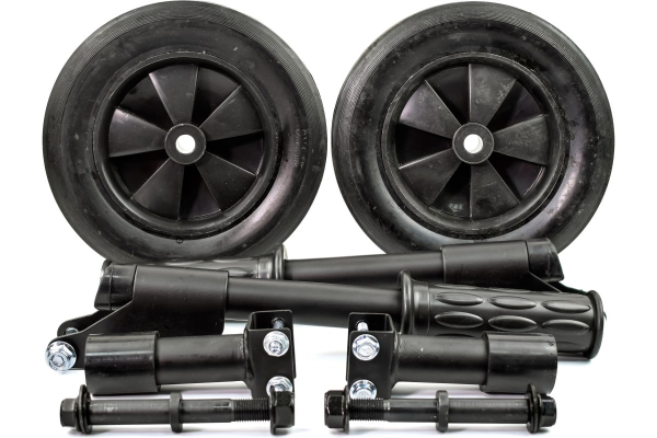 Бензиновый генератор RATO R6000-L2W + колесный комплект на колесах фото