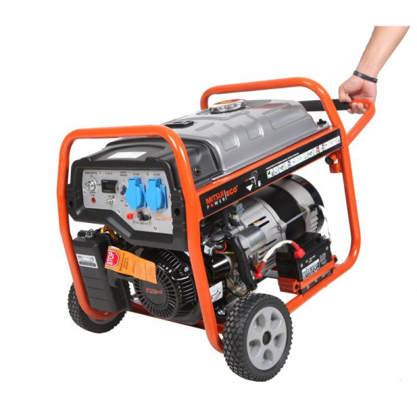 Бензиновый генератор Mitsui ZM 3800 E синхронный фото